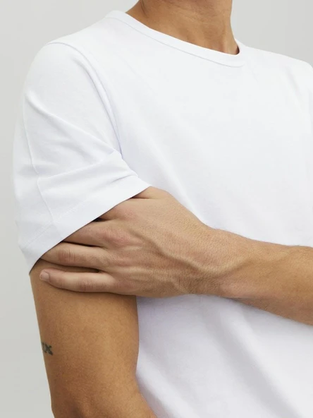 Jack Jones Basıc Strec Fit Erkek Tişört 12058529 - 5