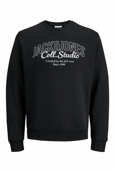 Jack Jones Makota Bisiklet Yala Regular Fit Erkek Sweat 12278601 - 1