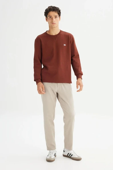 Lee Erkek Small Logo Sweatshirt L81IRY906 - 2