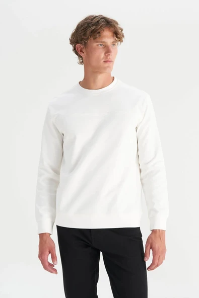 Wrangler Erkek Interlock Sweatshirt W2520534100 - 1