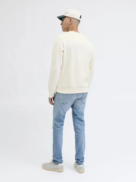 Jack Jones Makota Bisiklet Yala Regular Fit Erkek Sweat 12278601 - 4
