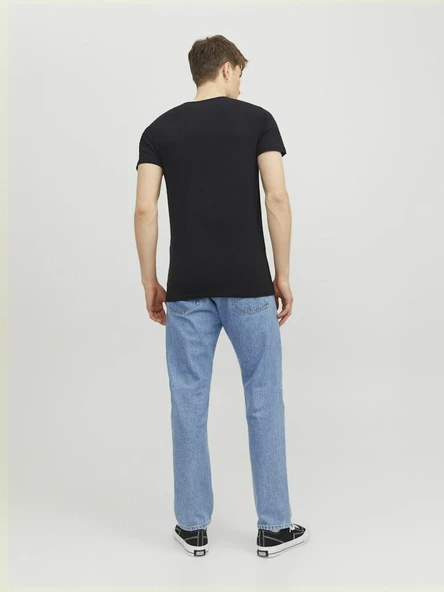 Jack Jones Basıc Strec Fit Erkek Tişört 12058529 - 5