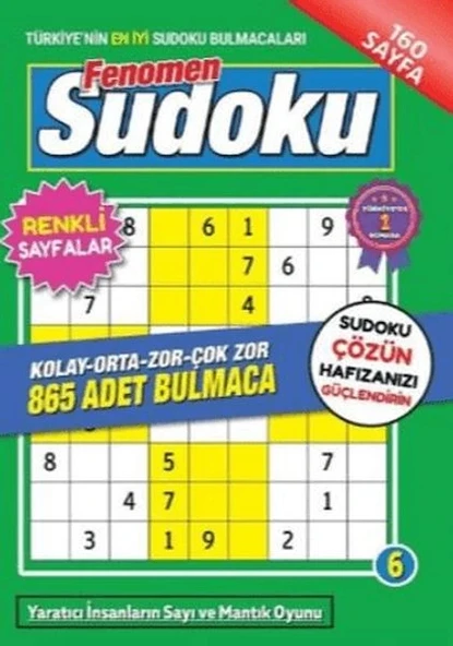 Fenomen Sudoku 6 ürün görseli