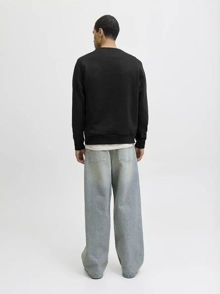 Jack Jones Makota Bisiklet Yala Regular Fit Erkek Sweat 12278601 - Resim 4