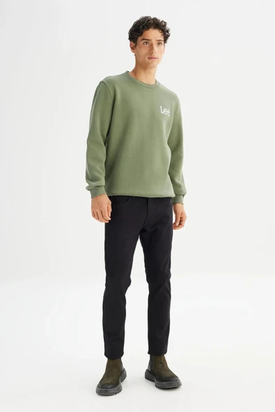 Lee Erkek Small Logo Sweatshirt L2520365904 - 2
