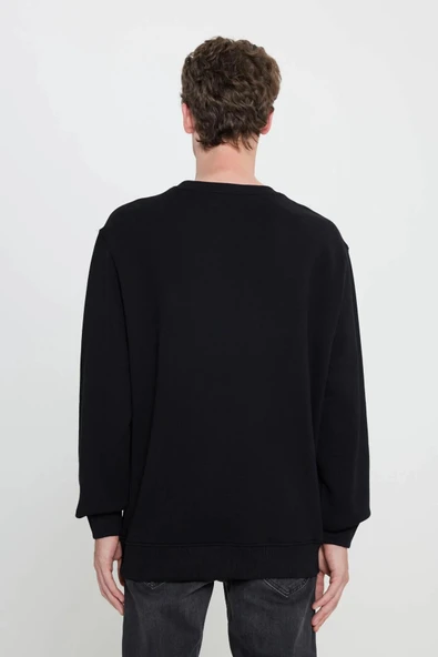 Lee Bisiklet Yaka Erkek Sweatshirt L81IRY100 - 4