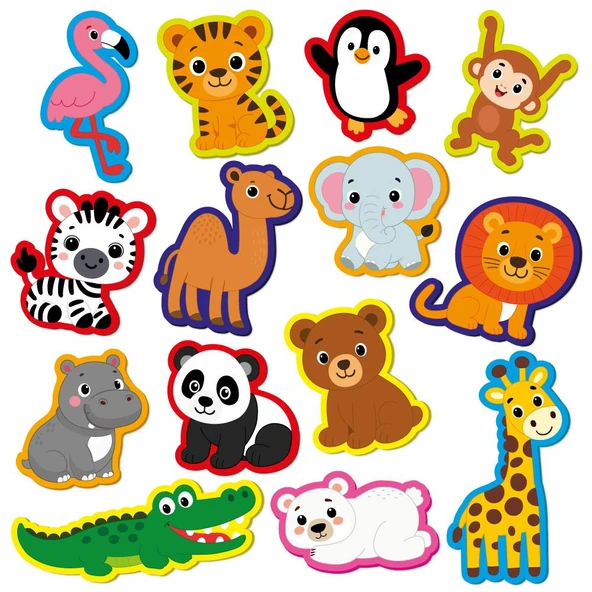 KEÇEMİNO ETKİNLİK HALI SETİ (Çiftlik ve Hayvanlar Alemi) - Resim 6