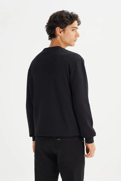 Lee Erkek Baskılı Sweatshirt L2520099001 - Resim 5