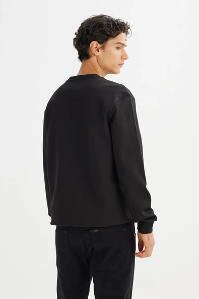 Lee Bisiklet Yaka Erkek Sweatshirt L242499001 - 5