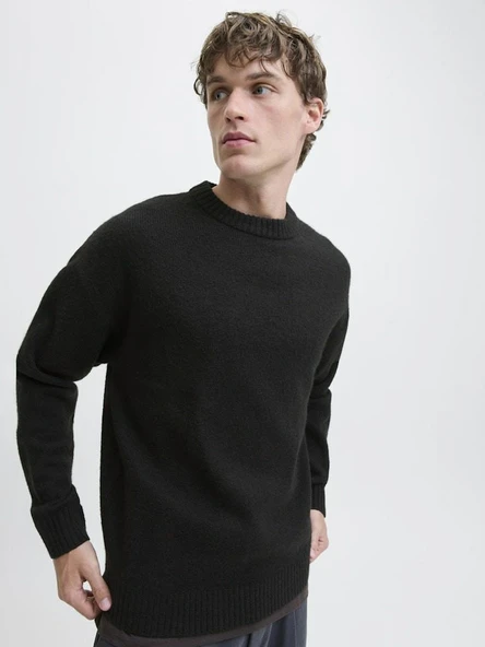 Jack Jones Soho Ollıe Relax Fit Erkek Kazak 12278924 - 4