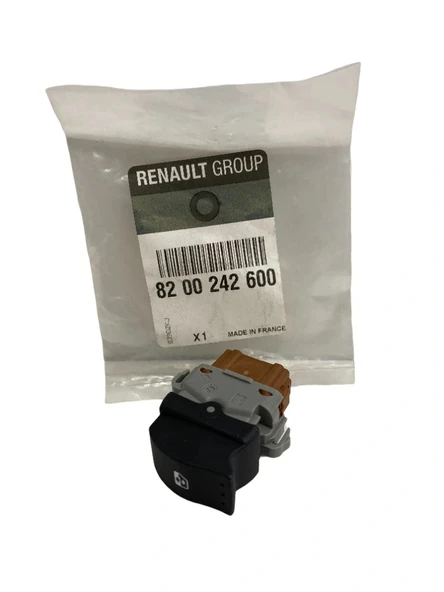 Ön Sol Cam Açma Düğmesi Renault Master 2 (Tekli) 8200242600 MAİS ürün görseli