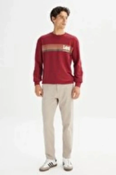 Lee Erkek Baskılı Sweatshirt L2520099810 - 2
