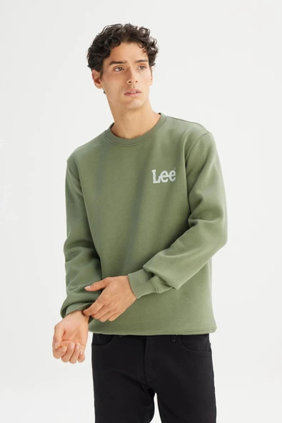 Lee Erkek Small Logo Sweatshirt L2520365904 - 3