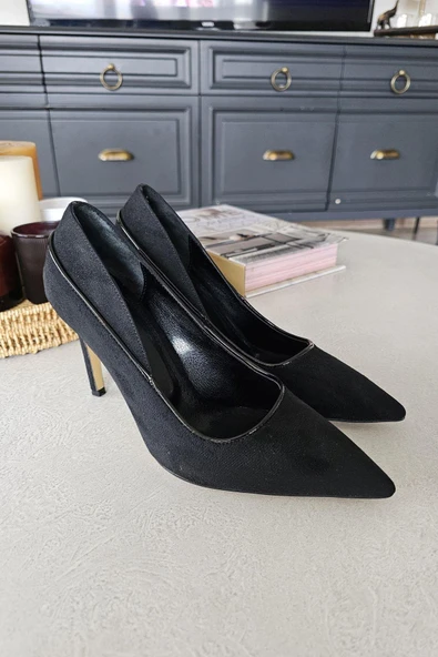 OPS 10 1815 Topukla Kadın İnce Topuklu Stiletto Ayakkabı - Resim 9