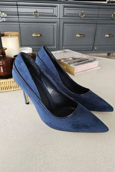 OPS 10 1815 Topukla Kadın İnce Topuklu Stiletto Ayakkabı - Resim 10