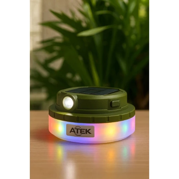 MDB Güneş Enerjili Makara LED Kamp Lambası ürün görseli 1