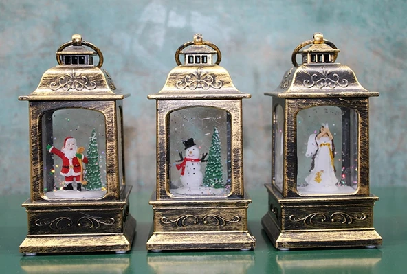 MDB Yılbaşı Temalı Işıklı Müzikli Kar Küresi Model 1 ürün görseli