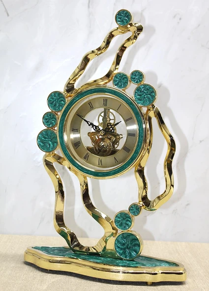 MDB Özel Yeşim Tasarım Masa Üstü Saat ürün görseli