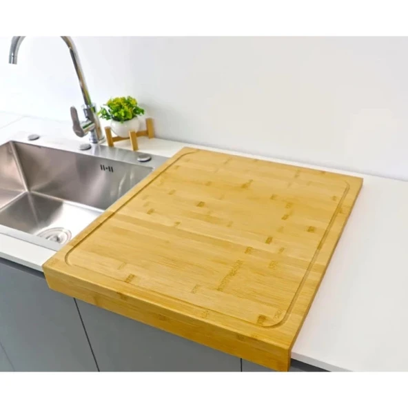 MDB Ahşap Tezgah Üstü Kesme Tahtası Küçük Boy - Resim 2