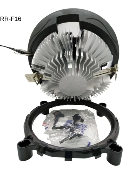 Redrock RR-F16 Kasa Fanı Işıklı Fan 3 Pin Bağlantı RRF-16 - 2