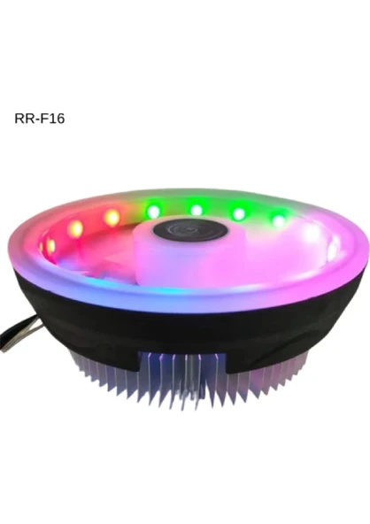Redrock RR-F16 Kasa Fanı Işıklı Fan 3 Pin Bağlantı RRF-16 - 1