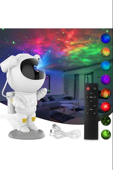 MDB Astronot Galaksi Projeksiyon Lamba ürün görseli 1