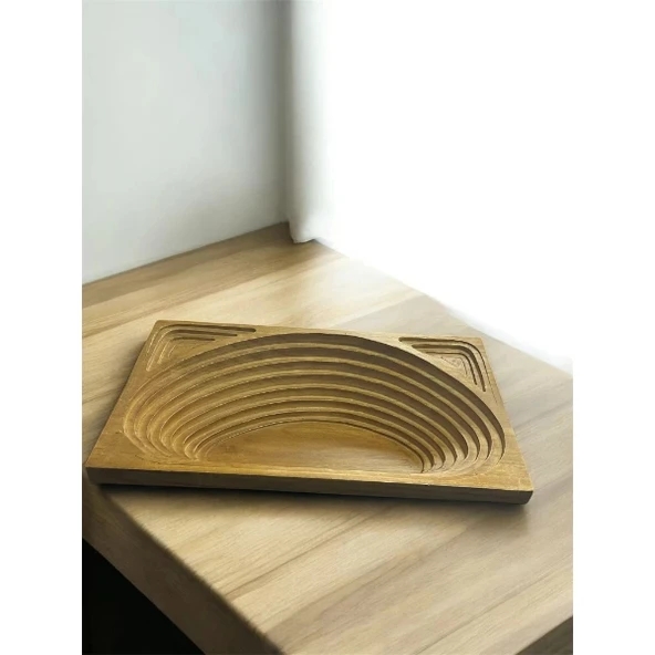 MDB Evcil Hayvan Dikdörtgen Ahşap Yatak ürün görseli 1