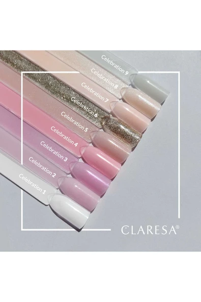 Claresa Kalıcı Oje Yarı Şeffaf Nude Bej 07 5gr - Resim 4