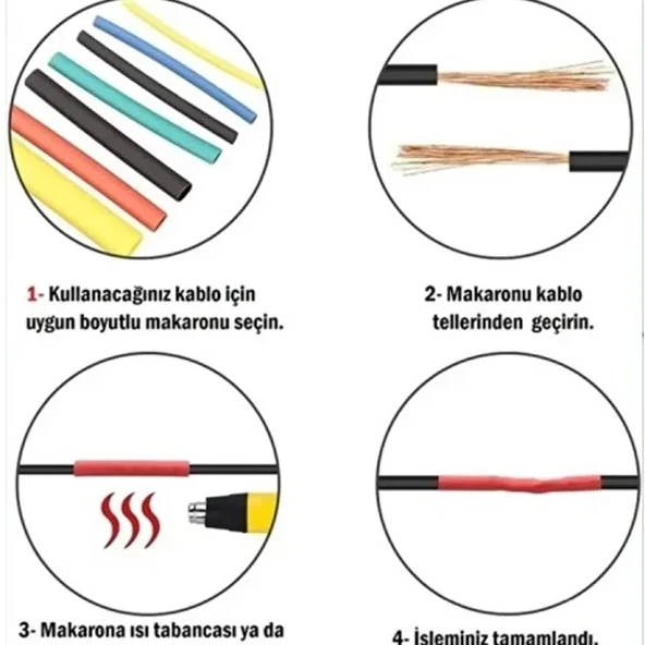 Netodak Makaron Seti - 530 Adet - 2