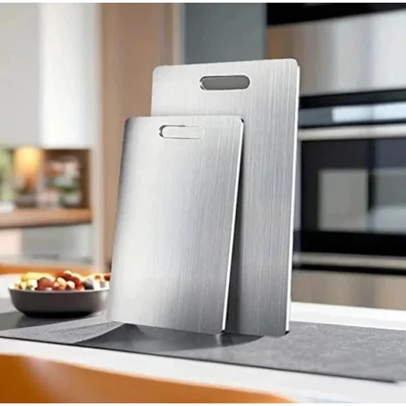 MDB 2'li Paslanmaz Çelik Kesim Panosu Seti ürün görseli 1