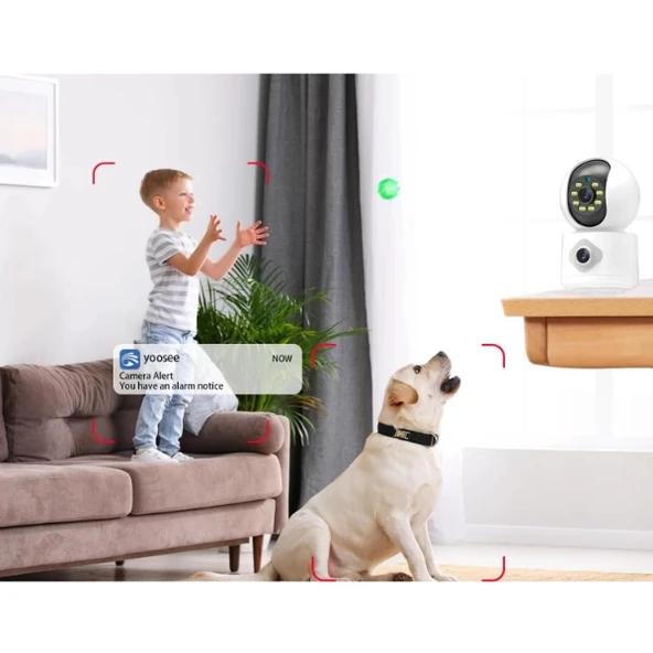 MDB Çift Lensli İç Mekan Wi-Fi Kamera - 2