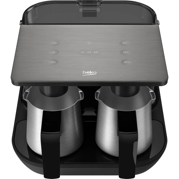 Beko Inox Çeyiz Seti (Tkm 8961 A Türk Kahve Makinesi + Cfm 8147 I Çay & Filtre Kahve Makinesi) - 2