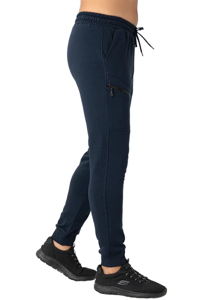 Crozwise Üç İplik Alt Eşofman Lacivert 2248 - Resim 3