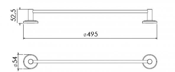 Serel Bianca Uzun Havluluk 45 Cm 140102005 - Resim 2