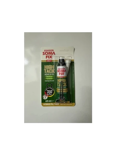 Somafix Usta Silikonu S67 High Tack Yapıştırıcı Beyaz 60ML ürün görseli 1