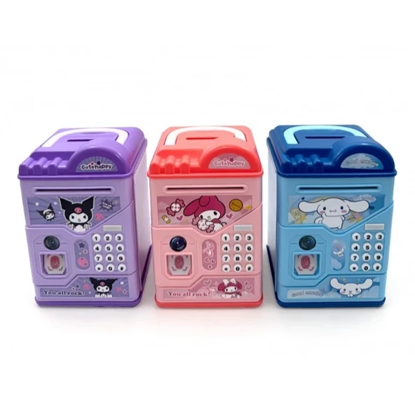 MDB Kuromi ve Arkadaşları Şifreli ATM Kumbara ürün görseli 1
