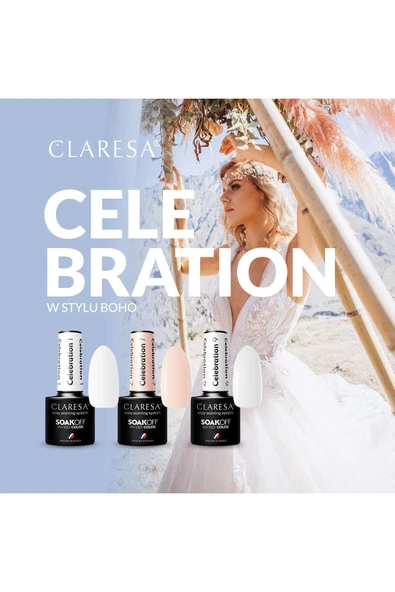 Claresa Kalıcı Oje Yarı Şeffaf Beyaz 09 5gr - Resim 3