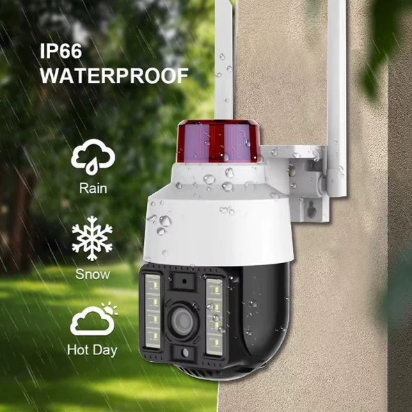 MDB Alarmlı Dış Mekan Güvenlik Kamerası - Resim 3