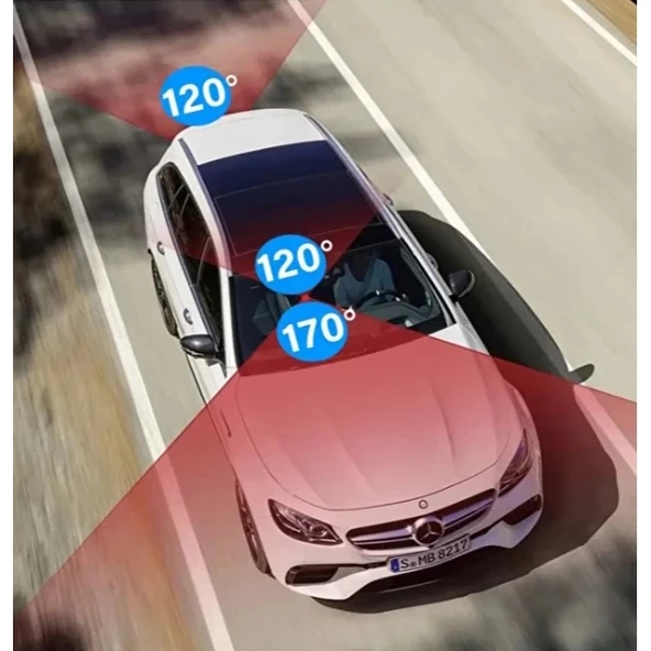 MDB Geniş Açılı Lens Araç Kamera - 4