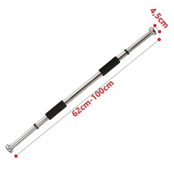 Kapı veya Koridora Takılıp Ayarlanabilen Demiri Barfiks Aleti Kapı Barfiksi (5250) - 5