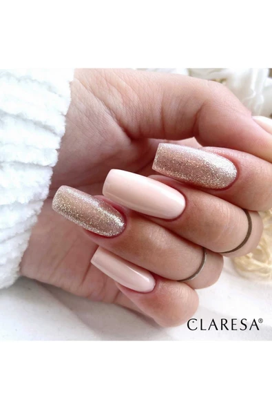 Claresa Kalıcı Oje Yarı Şeffaf Nude Bej 07 5gr - Resim 3