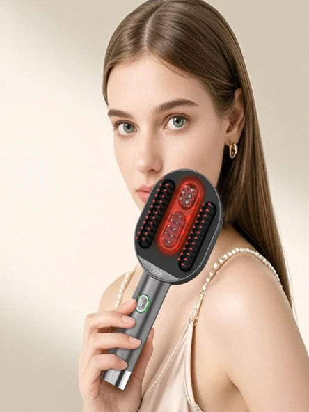 Akıllı Masaj Tarağı  EMS Mikro Akım Teknolojisi ile Saç Sağlığınızı İçin Tasarlanmıştır - 2