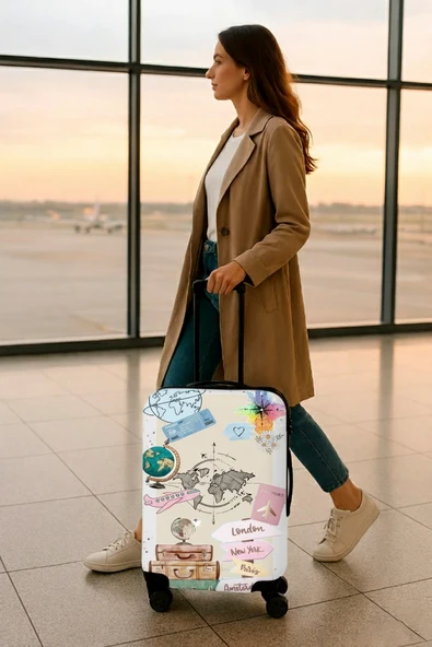 Valiz Kılıfı Bavul Koruyucu - 4