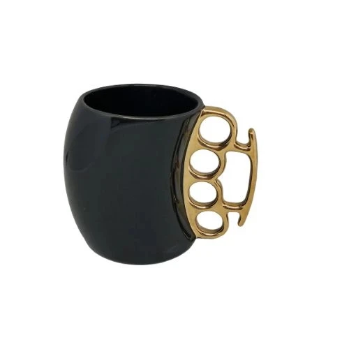 MDB Muşta Tasarımlı Seramik Kupa - Resim 3