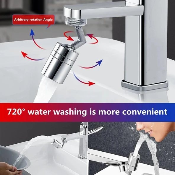 720 Derece Oynar Tasarruflu Musluk Ucu (5250) - 4