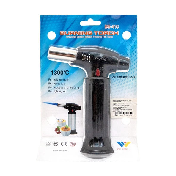 TORCH Pürmüz Çakmak Dolduralabilir Profesyonel Metal Gövde (5250) - 2