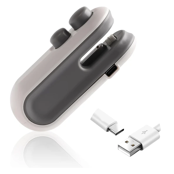 Şarjlı Mini Poşet Kapatıcı ürün görseli 1