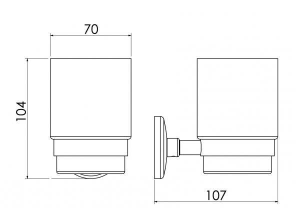 Serel Bianca Diş Fırçalığı 140102003 - Resim 2