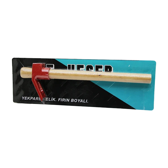 VAKUMLU KIRMIZI KESER AHŞAP SAPLI (5250)