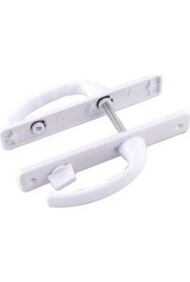 POŞETLİ BANYO-WC - KİLİTLİ BEYAZ PVC KAPI KOLU (5250)